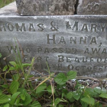 HANNA John Donnelly 1902-1902 