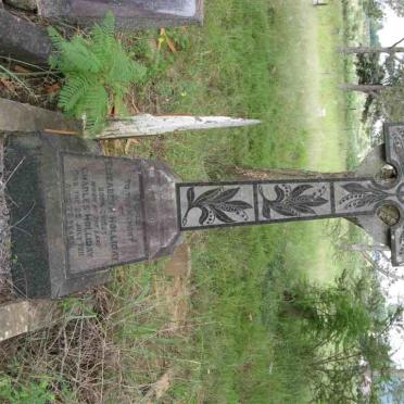HOLLIDAY Elizabeth nee CROSS -1911