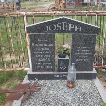 JOSEPH George 1929-2004