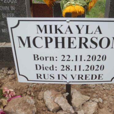 JEGELS Hilda Unity 1943-2002 :: MCPHERSON Mikayla 2020-2020