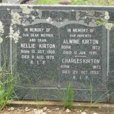 KIRTON Charles 1873-1953 &amp; Alwine 1872-1935