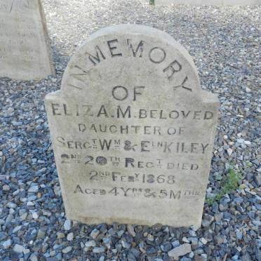 KILEY Eliza M. -1868