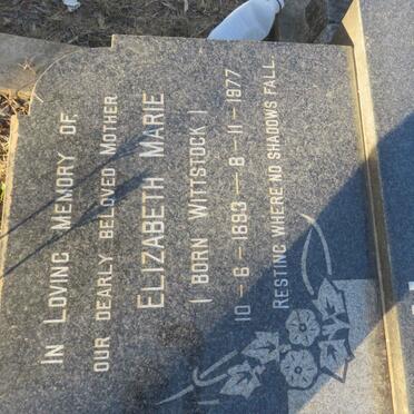 KRIEDEMANN William Cornelius 1889-1969 &amp; Elizabeth Marie WITTSTOCK 1893-1977