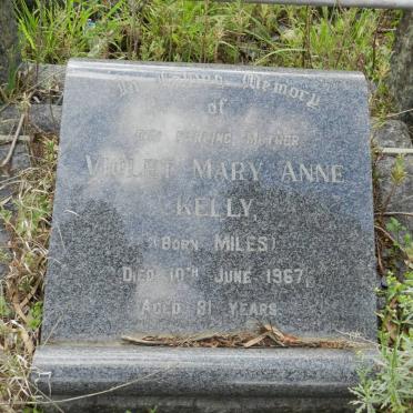 KELLY Violet Mary Anne nee MILES -1967