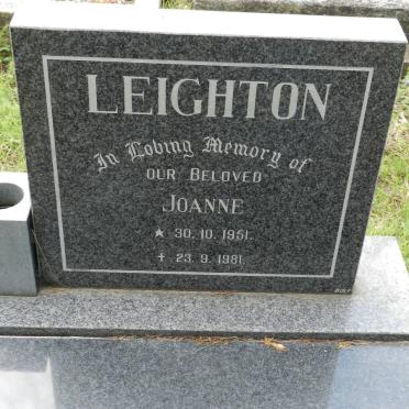 LEIGHTON Joanne 1951-1981