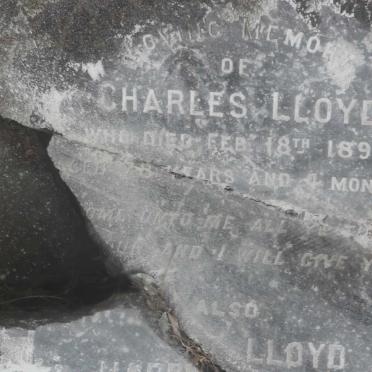LLOYD Charles 1818-1897 &amp; Harriet CLAYTON 1823-1913
