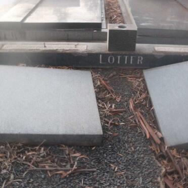 LÖTTER F.J. 1905-1984 &amp; C.L. 1904-1992