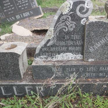 MULLER Stephen 1892-1962 &amp; Gertina Johanna 1897-1965