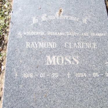 MOSS Raymond Clarence 1918-1994