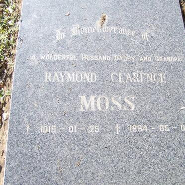 MOSS Raymond Clarence 1918-1994