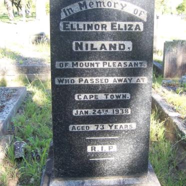 NILAND Ellinor Eliza -1938