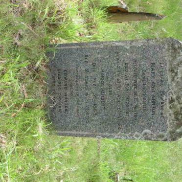NORTON Edward -1897 &amp; Mary Ann FREEMANTLE -1890 