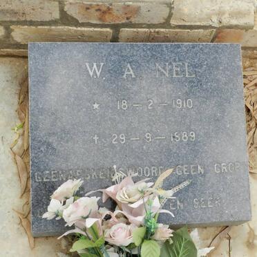 NEL W.A. 1910-1989