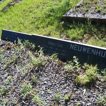 NEUWENHUIS Ray Denise 1938-1941 :: NEUWENHUIS Gerrold Elvin 1933-1933