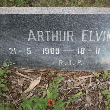 NEUWENHUIS Arthur Elvin 1909-1991