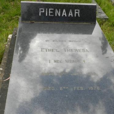 PIENAAR Ethel Theresa nee MEADE 1903-1976