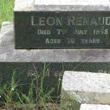 RENAUD Leon -1955