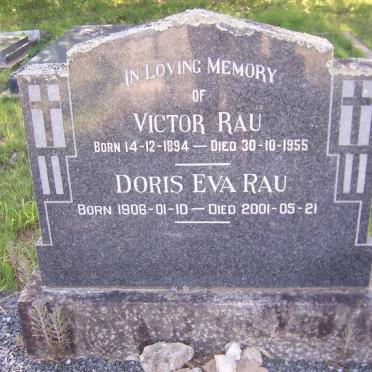 RAU Victor 1894-1955 &amp; Doris Eva 1906-2001