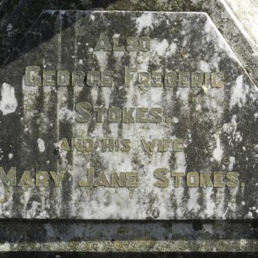 STOKES George Frederic &amp; Mary Jane