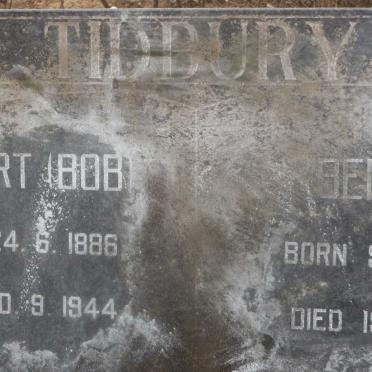 TIDBURY Albert 1886-1944 &amp; Bertha 1885-1951
