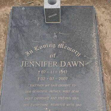 VICTOR William Daniel 1942-1984 &amp; Jennifer Dawn 1947-2007