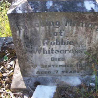 WHITECROSS Robbie -1934