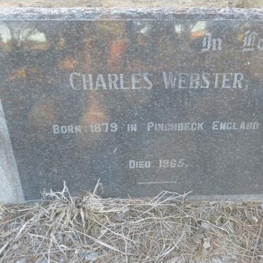 WEBSTER Charles 1879-1965 &amp; Edith Caroline Hendy DODD 1880-1966