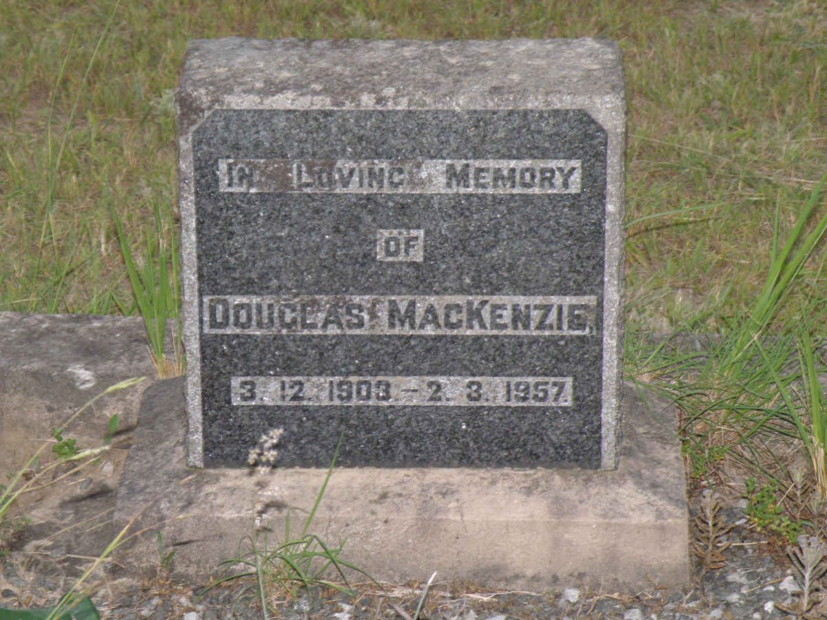 MACKENZIE Douglas 1903-1957