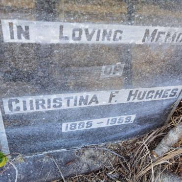 HUGHES Christina F. 1885-1959