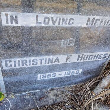 HUGHES Christina F. 1885-1959