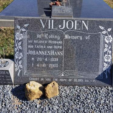 VILJOEN Johannes 1939-2003 :: VILJOEN Andrew Guy 1965-2001 :: VILJOEN Bryan Harford 1962-2018