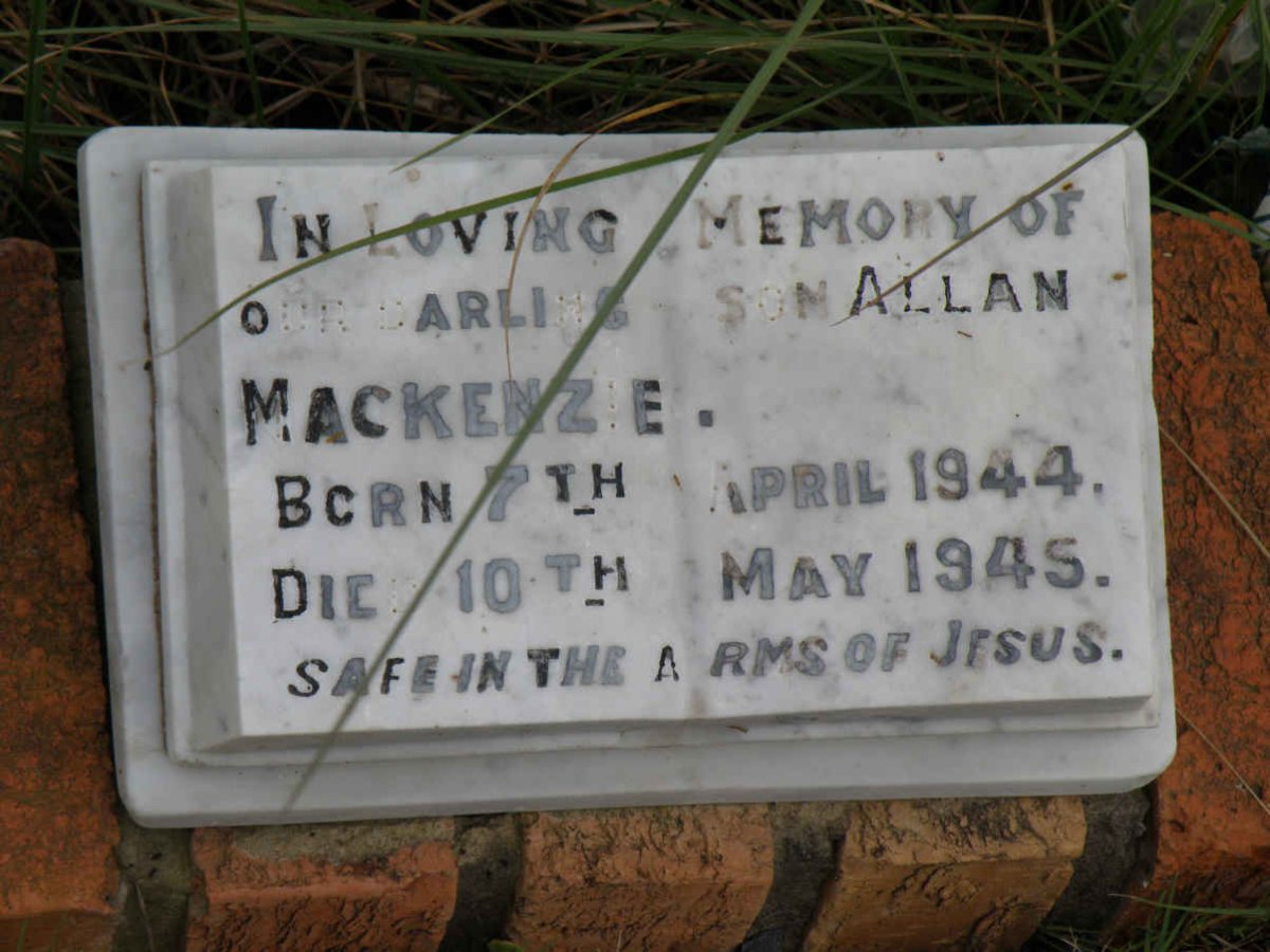 MACKENZIE Allan 1944-1945