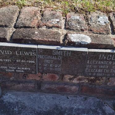 LEWIS David 1931-1996 :: SMITH Reginald Roy 1927-1989