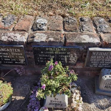 LANCASTER Vivian 1919-2005 &amp; Cynthia 1924-1994 :: WEHMEYER Shawn Andy 1977-1999