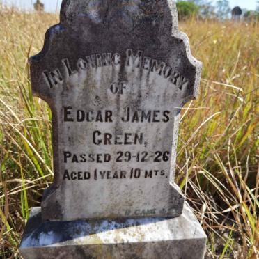 GREEN Edgar James -1926
