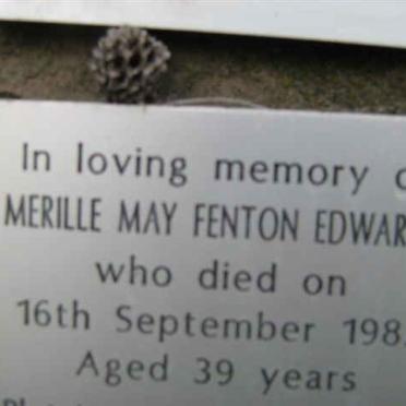 EDWARDS Merille May Fenton -1985