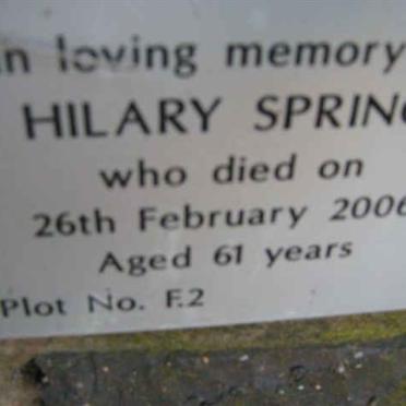 SPRING Hilary -2006