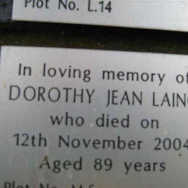 LAING Dorothy Jean -2004