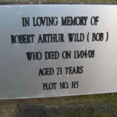 WILD Robert Arthur -2008