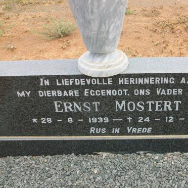 MOSTERT Ernst 1939-1998