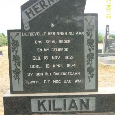 KILIAN Hermanus 1952-1974