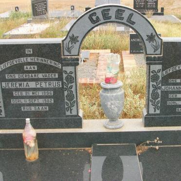 GEEL Jeremia Petrus 1896-1982 &amp; Johanna Patronella 1901-1973
