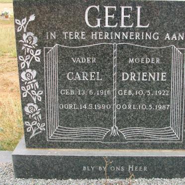 GEEL Carel 1916-1990 &amp; Drienie 1922-1987
