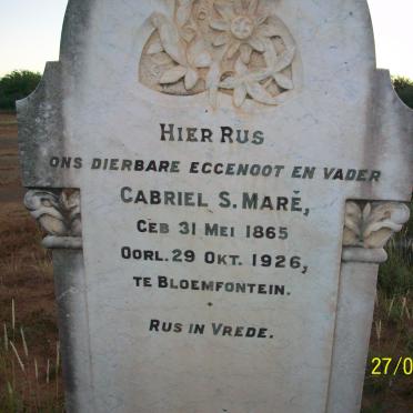 MARÉ Gabriel S. 1865-1926