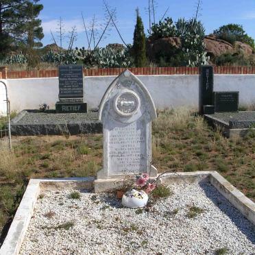 2. The cemetery, looking west