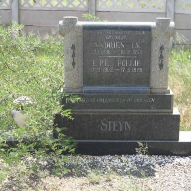 STEYN L.V 1896-1954 &amp; E.P.E. 1902-1979