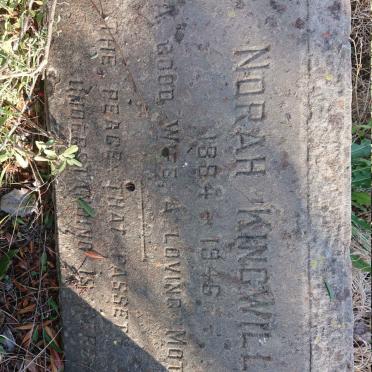 KINGWILL Norah 1884-1946
