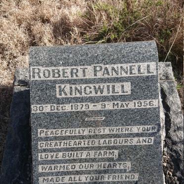 KINGWILL Robert Pannell 1879-1956