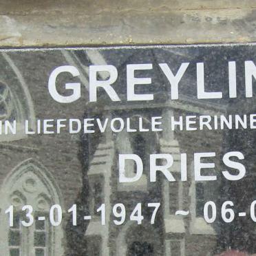 GREYLING Dries 1947-2018