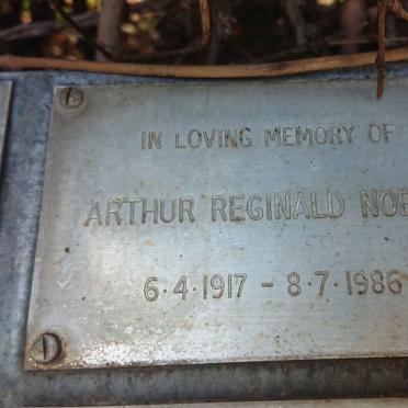 NOBLE Arthur Reginald 1917-1986